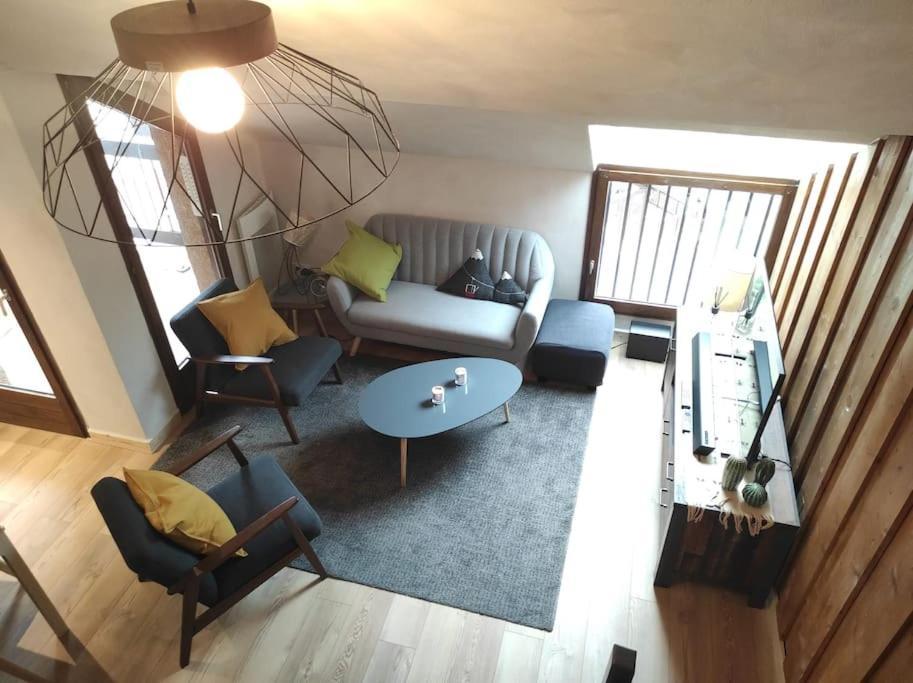Appartement Vue Montagne, Cosy Et Chaleureux 布里昂松 外观 照片