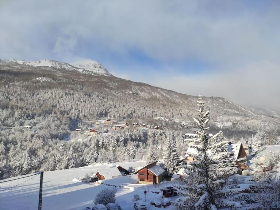 Appartement Vue Montagne, Cosy Et Chaleureux 布里昂松 外观 照片