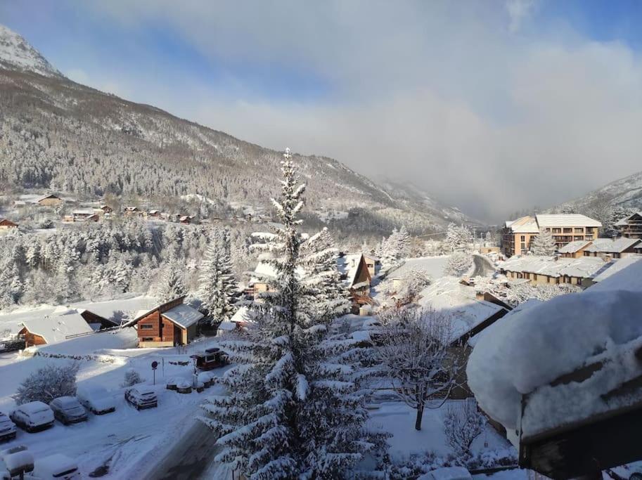Appartement Vue Montagne, Cosy Et Chaleureux 布里昂松 外观 照片
